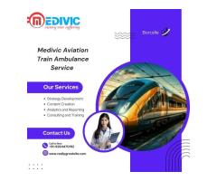 Save Time in Critical Emergencies with Medivic Aviation Train Ambulance Service in Kolkata