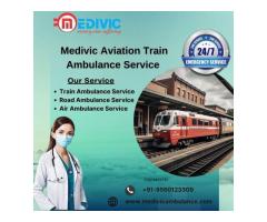 Medivic Aviation Train Ambulance Service in Guwahati Always Ensures Patient Comfort and Safety