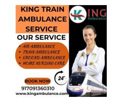 Book King Train Ambulance in Guwahati for Safe Medical Transportation